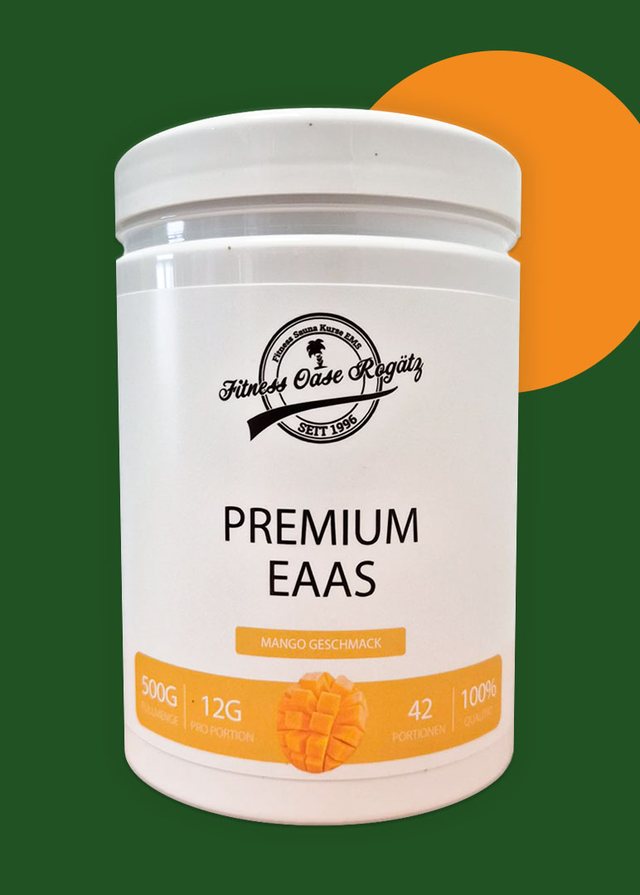 Dose Premium EAAs, Mango-Geschmack, 500 Gramm